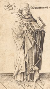San Domingo, c. 1470 de Israhel van Meckenem