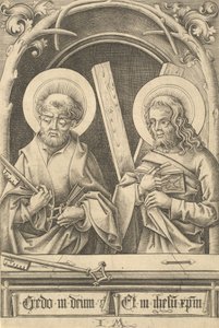 San Pedro y San Andrés de Israhel van Meckenem