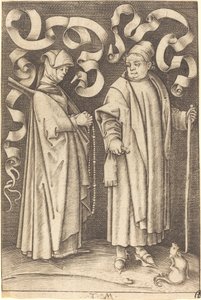 Los feligreses, c. 1495-1503 de Israhel van Meckenem