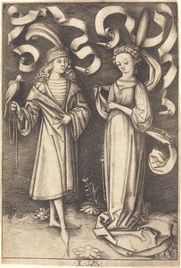 El halconero y la dama noble