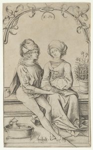 Los amantes de Israhel van Meckenem