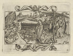La Natividad de Israhel van Meckenem