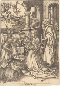 La Natividad de Israhel van Meckenem