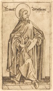 San Matías (?) de Israhel van Meckenem after Master E.S.