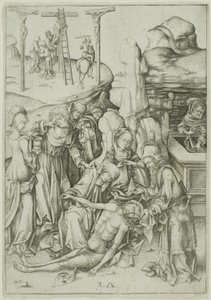 El lamento de Israhel van Meckenem the younger