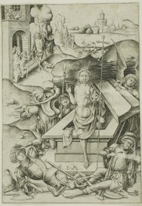 La Resurrección de Israhel van Meckenem the younger