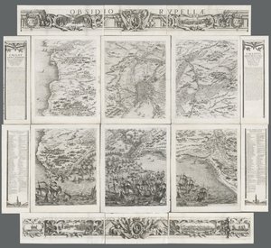 El Asedio de La Rochelle de Israël Henriet