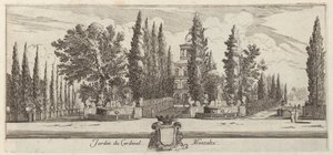 Jardín del Cardenal Montalte de Israël Silvestre