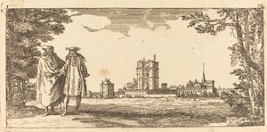 Plano general del castillo y pequeño parque de Vincennes de Israël Silvestre