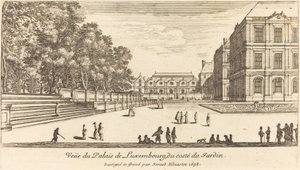Vista de Luxemburgo de Israël Silvestre