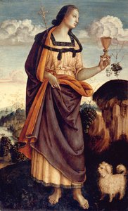 Las virtudes teológicas: Fe, Caridad, Esperanza de Italian