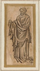 Apóstol de pie de Italian 15th Century