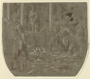 El Martirio de San Lorenzo de Italian 16th Century