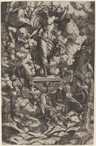 La resurrección de Italian 16th Century after Francesco Salviati