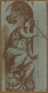 Alegoría de la Paz de Italian 16th Century after Giorgio Vasari