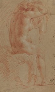 Figura Femenina Desnuda [verso] de Italian 17th Century