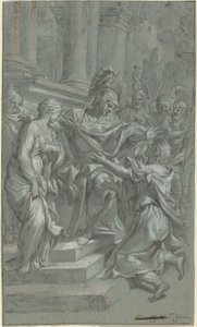 Escipión Devolviendo su Cautiva a su Amante de Italian 17th Century