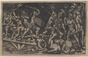 Horacio Cocles de Italian 18th or 19th Century