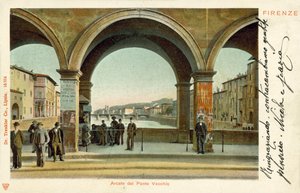 Arcada del Ponte Vecchio, Florencia