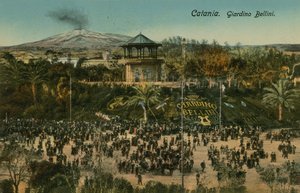 Jardín Bellini, Catania, Sicilia de Italian Photographer