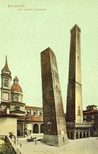 Bolonia, Italia, Torres Asinelli y Garisenda de Italian Photographer