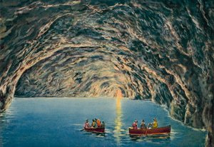 Capri: Grotta Azzurra (foto en color) de Italian Photographer