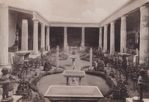 Casa Dei Vettii, Peristilo, Casa de los Vettii, el Peristilo