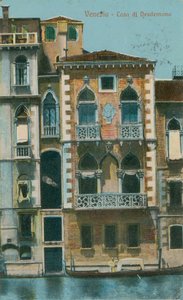 Casa de Desdémona, Venecia