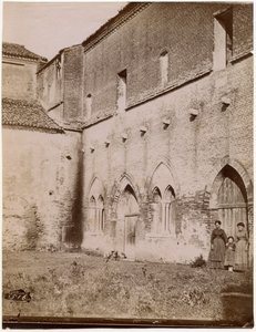 Exterior de la sala capitular, abadía de Pomposa, Emilia-Romaña, Italia