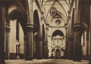 Firenze / Florencia: Interior del Duomo (fotografía b/n) de Italian Photographer