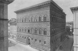 Florencia, Palazzo Strozzi de Italian Photographer