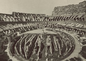 Anfiteatro Flavio o Coliseo con las nuevas excavaciones de Italian Photographer