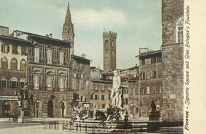 Florencia, Italia, Piazza Signoria de Italian Photographer