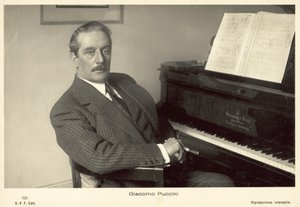 Giacomo Puccini de Italian Photographer