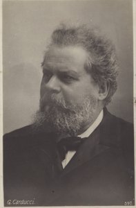 Giosue Carducci (1835-1907), poeta italiano ganador del Premio Nobel de Italian Photographer
