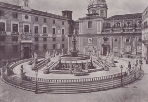 Italia: Palermo, Piazza Pretoria de Italian Photographer