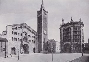 Italia: Parma, catedral y baptisterio de Italian Photographer