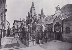 Italia: Verona, tumba de Scaliger