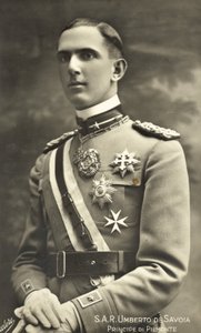 Rey Umberto II de Italia de Italian Photographer
