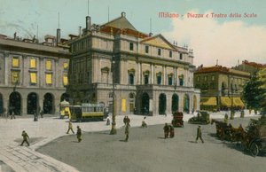 Milán - Plaza y Teatro alla Scala de Italian Photographer