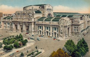 Milán / Milan: Stazione Centrale (foto en color)