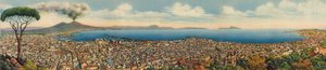 Nápoles / Napoli: Panorama Generale (foto en color) de Italian Photographer