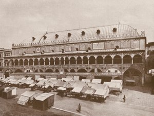 Padua, Palazzo Della Ragione (foto b/n)