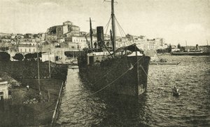 Panorama desde el puerto (foto b/n) de Italian Photographer