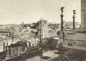 Panorama desde el Monumento a Víctor Manuel de Italian Photographer