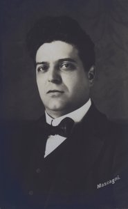 Pietro Mascagni, compositor italiano de la ópera Cavalleria Rusticana de Italian Photographer