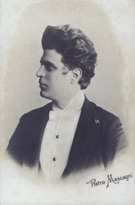 Pietro Mascagni, compositor italiano de la ópera Cavalleria Rusticana de Italian Photographer