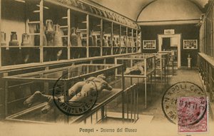 Pompeya, Interior del museo de Italian Photographer