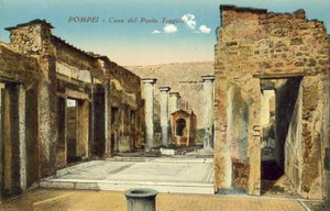 Pompeya, Italia, Casa del Poeta Trágico