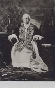 Papa León XIII (foto b/n)
